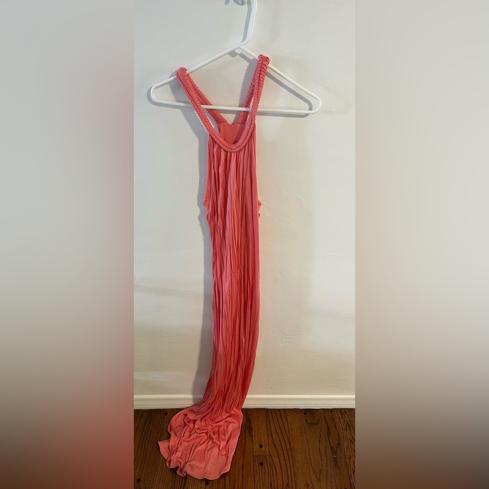 Banana republic, size small peach, maxi dress